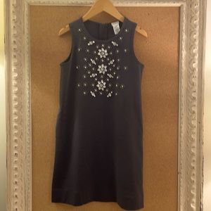 Girls j crew size 10 Charcoal gray holiday dress